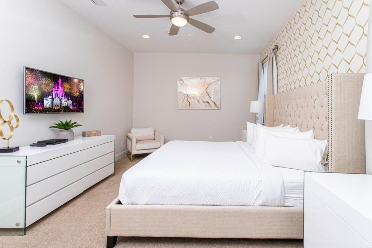 Luxurious 5Bd Private Pool Jacuzzi & Game Room At Encore 7432 Orlando Exterior photo