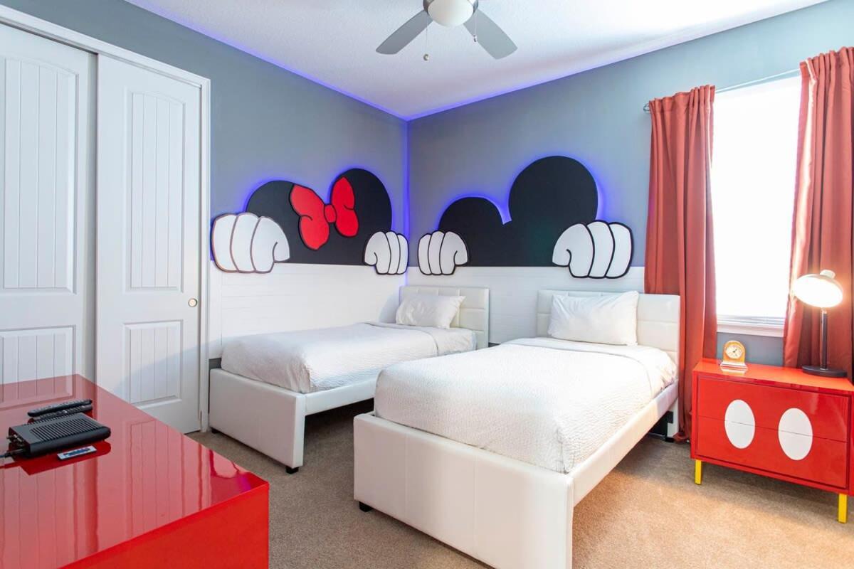 Luxurious 5Bd Private Pool Jacuzzi & Game Room At Encore 7432 Orlando Exterior photo