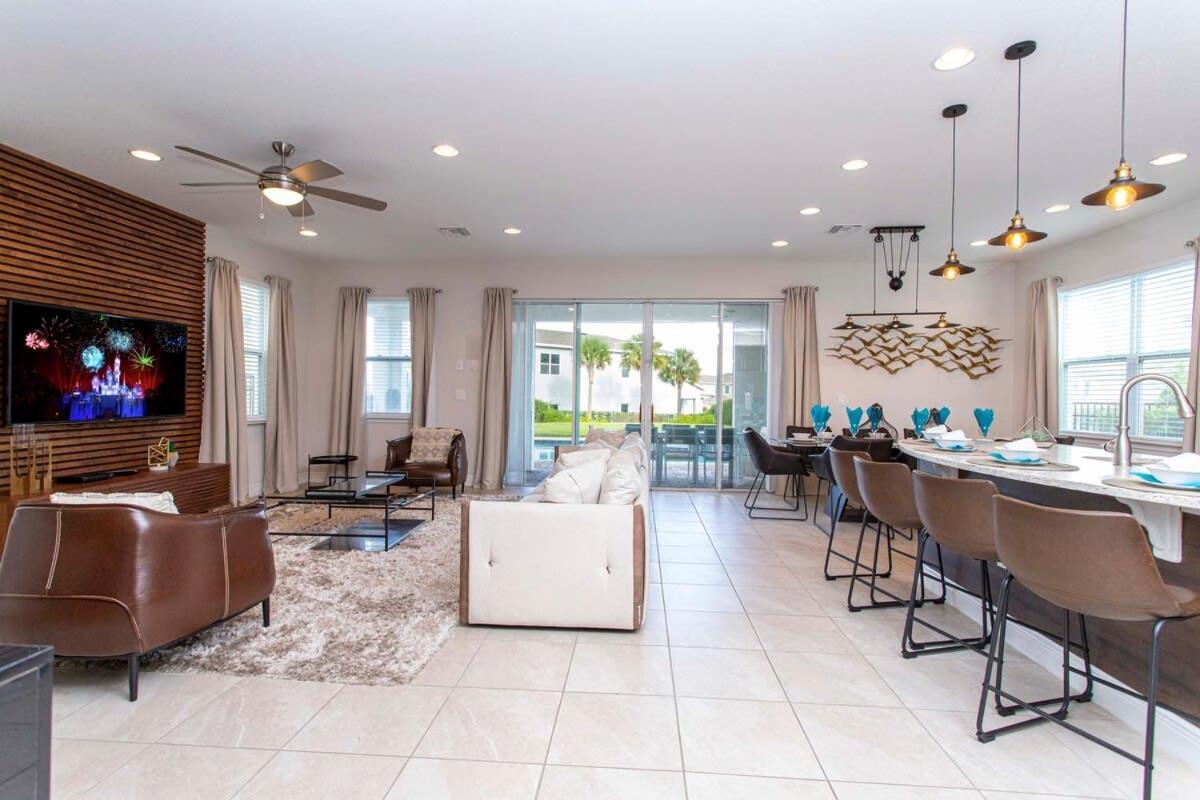 Luxurious 5Bd Private Pool Jacuzzi & Game Room At Encore 7432 Orlando Exterior photo