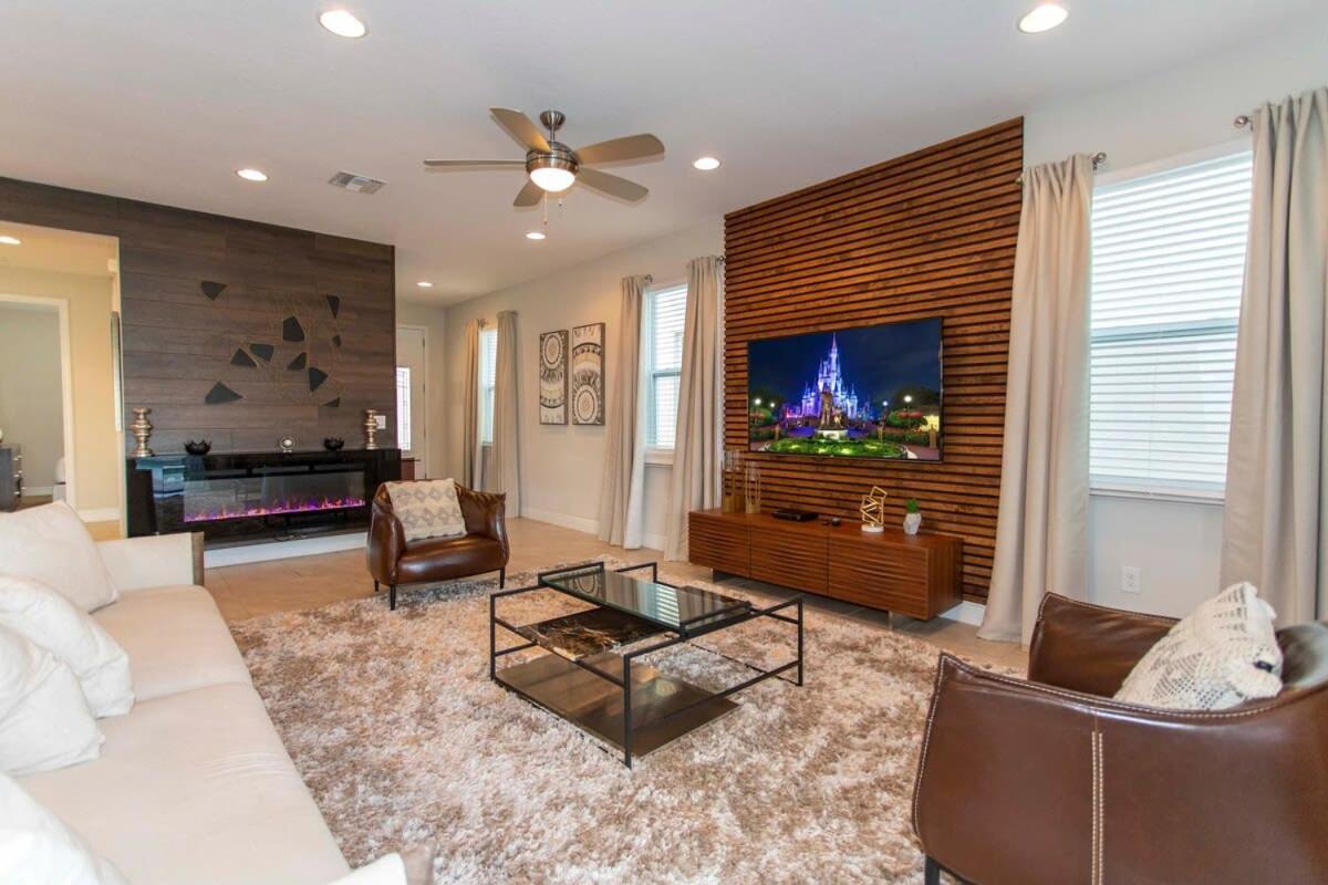 Luxurious 5Bd Private Pool Jacuzzi & Game Room At Encore 7432 Orlando Exterior photo