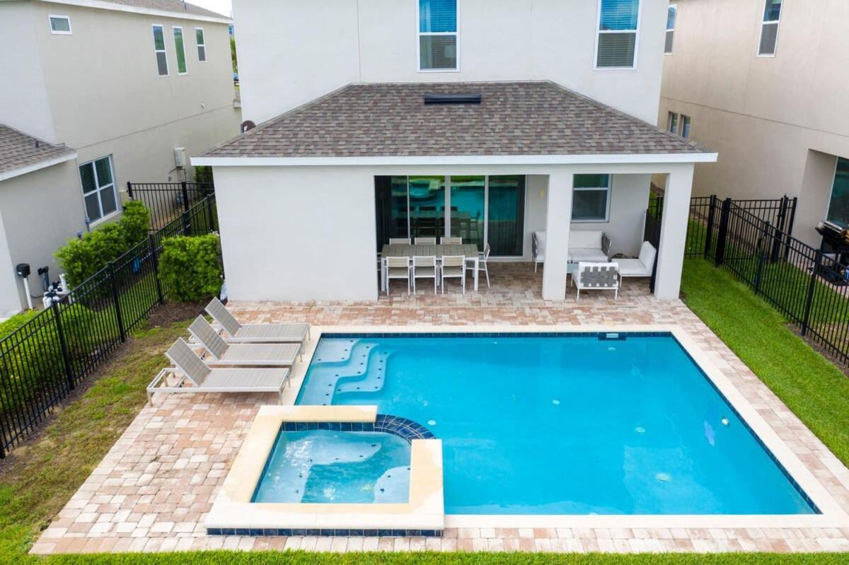 Luxurious 5Bd Private Pool Jacuzzi & Game Room At Encore 7432 Orlando Exterior photo
